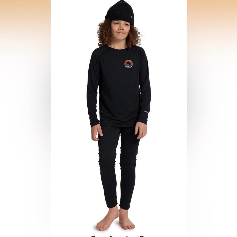 🔥Burton🔥 Base layer Dry ride set Sz XS NEW Black Price Firm!